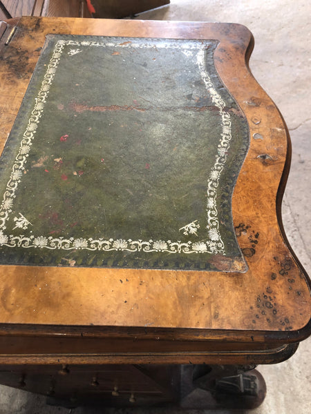 Victorian Walnut Davenport