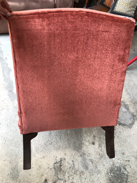 GHC - Pink Velvet Bedroom Chair