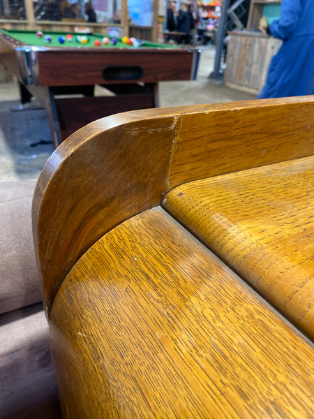 Oak Art Deco Compact Sideboard