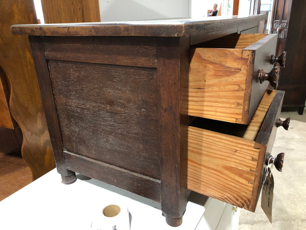 Dark Wood TV Unit