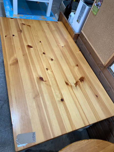 Pine Farmhouse Kitchen Table