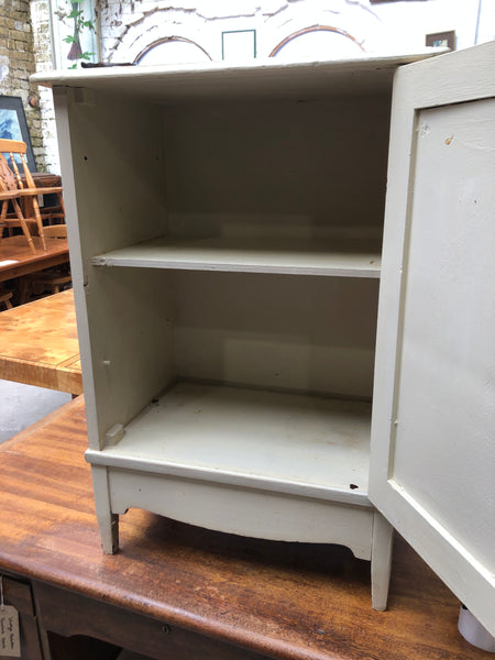 Antique Cream Painted Cupboard