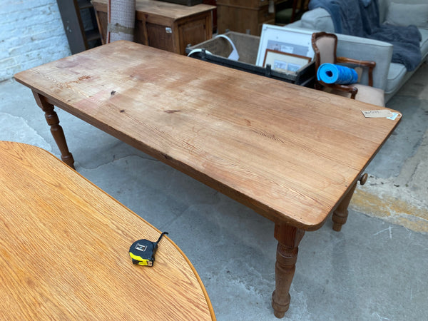 GHC - Large Solid Pine Farmhouse Table with Drawers