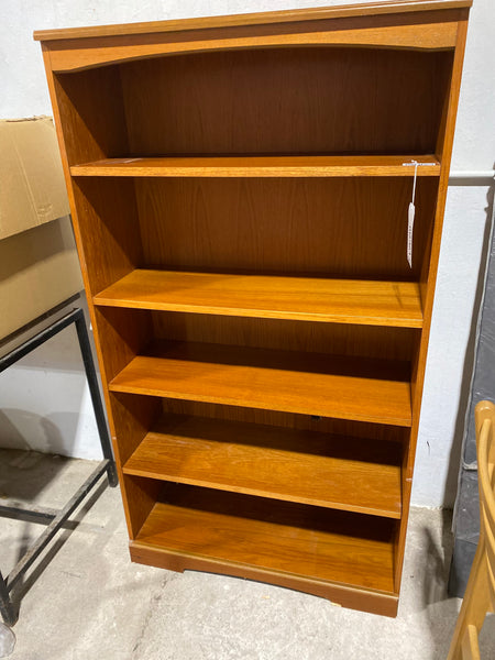 GHC - Tall Teak Veneer Bookshelf