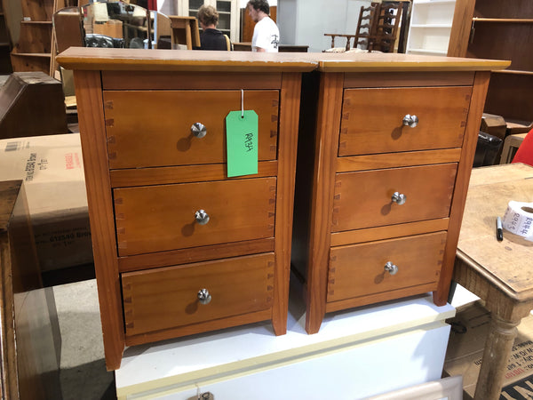 REF - Pair of of Bedside Drawers