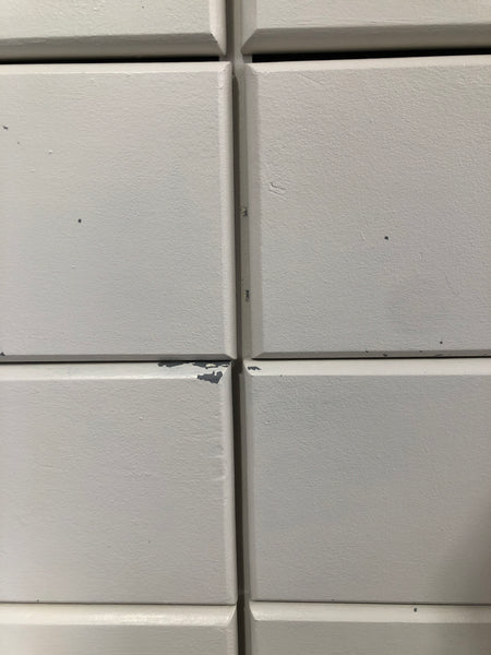 White Painted 10 Drawer Chest