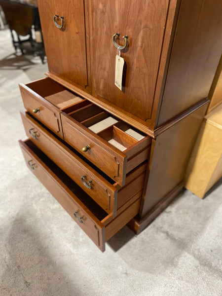 Vintage G-Plan 1970s Cherrywood Cocktail Cabinet