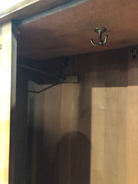 Vintage Single Door Wardrobe with Mirror