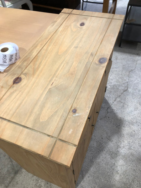 Pine 2 Door Cupboard