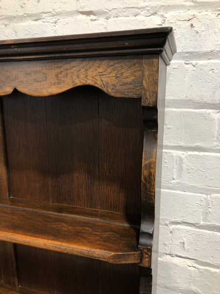 Carved Detail Oak Welsh Dresser