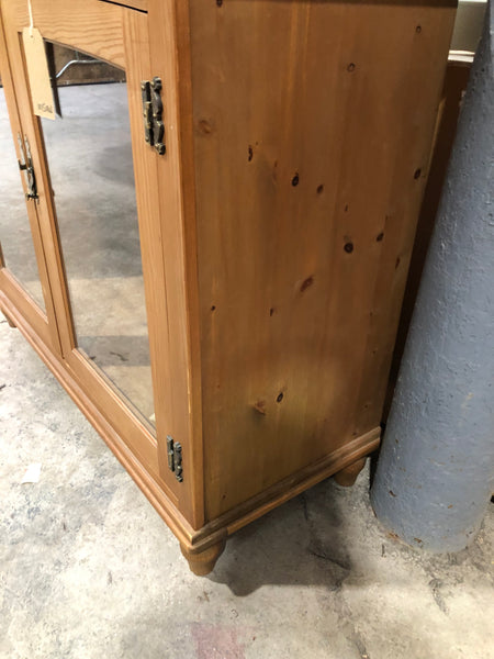 GHC - Pine Display Cupboard