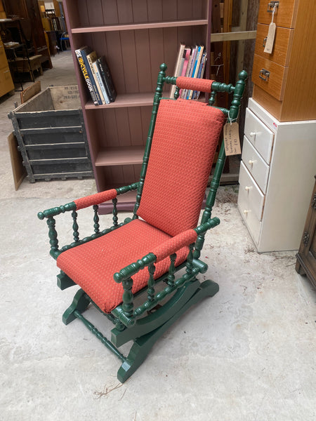 Upcycled Victorian Eastlake Rocker