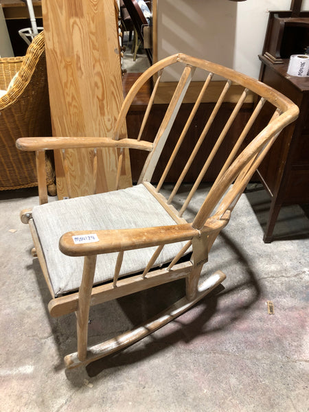 Ercol Style Light Elm Rocking Chair