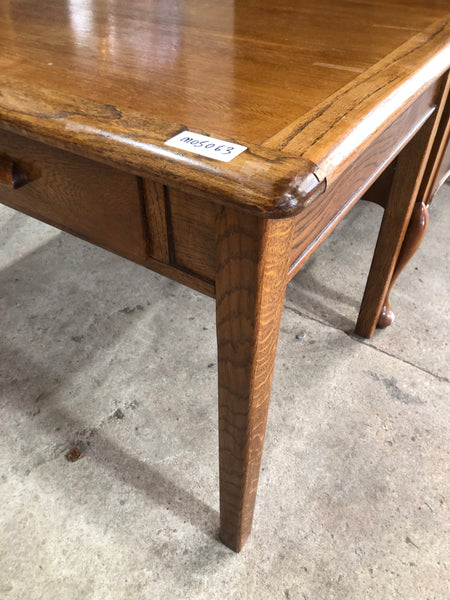 GHC - Vintage Oak 2 Drawer Teachers Desk