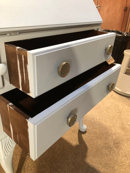 Blue Painted Bureau