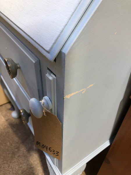 Blue Painted Bureau