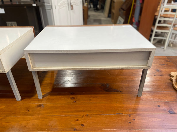 Interlubke Pair of Mid Century Teak Bedside Tables