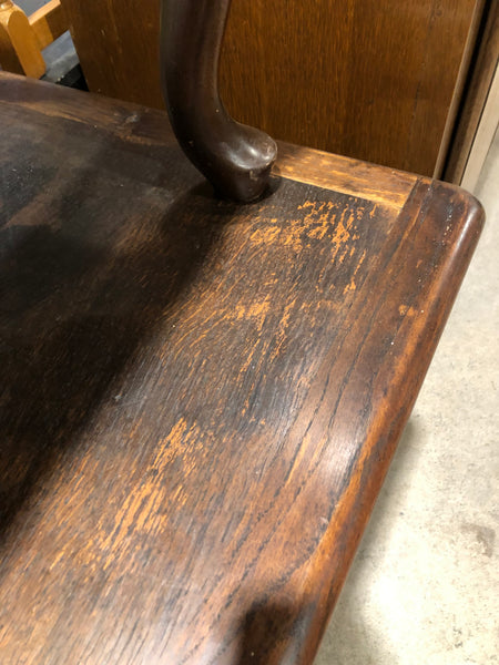 Vintage Oak Teachers Desk