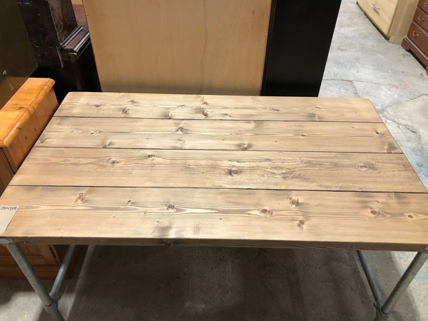 Large Handmade Industrial Style Desk