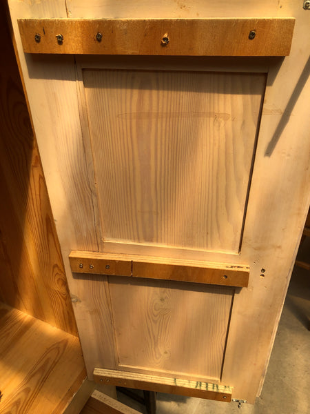 Pine Compact Wardrobe