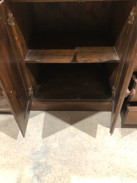 Large Stained Pine Sideboard