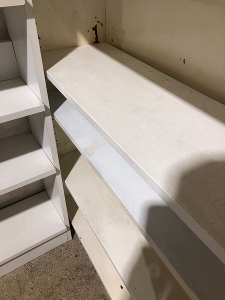 GHC - Tall White Wooden Bookshelf