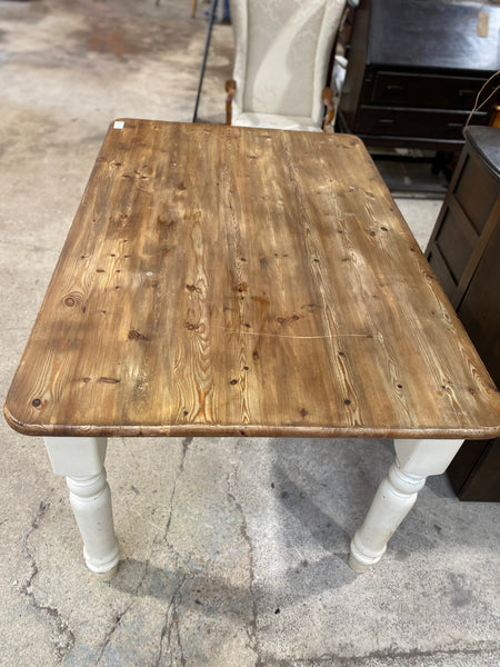 Pine Farmhouse Kitchen Table