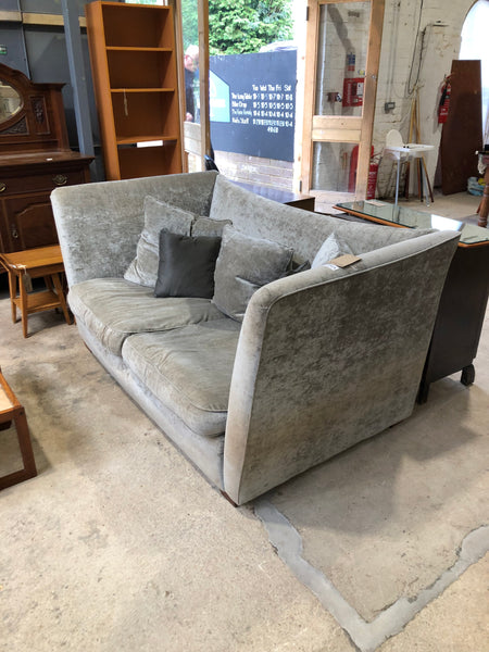 High Back Grey Sofa