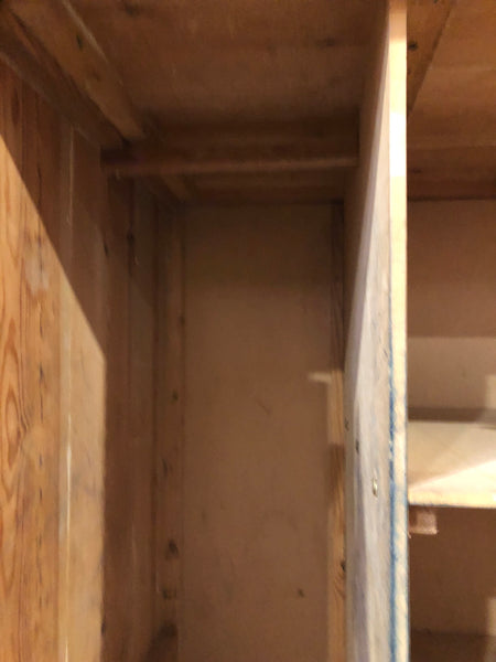 Solid Pine Compact Wardrobe