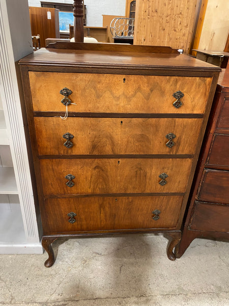 Antique Walnut Chest of Drawers