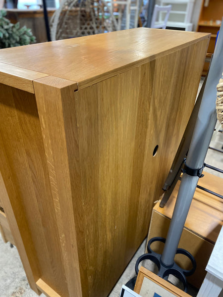 Contemporary Oak Bureau