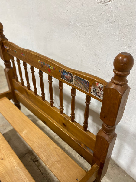 REF - Pine Single Bedframe