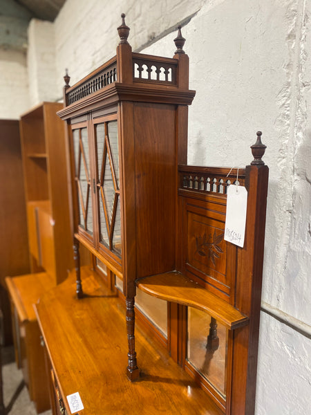 Antique Mirrored Back Chiffonier