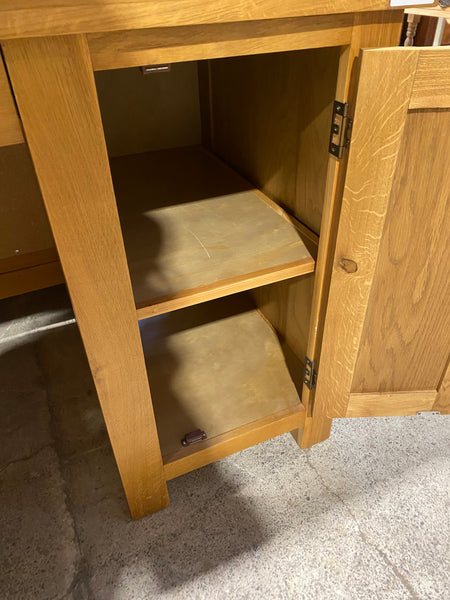 Heavy Duty Oak Desk