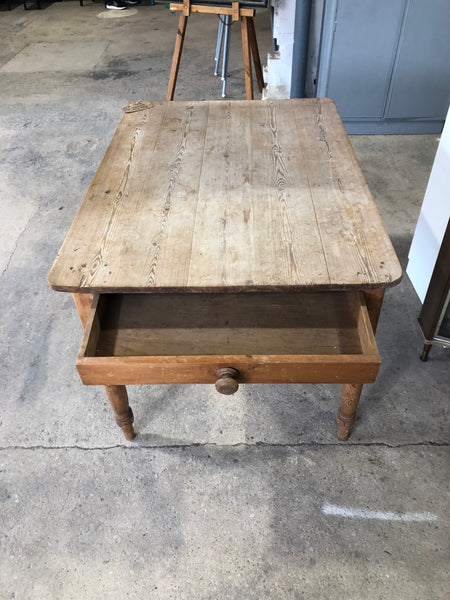 Pitch Pine Farmhouse Kitchen Table