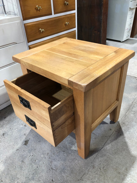 Solid Oak Side Drawers