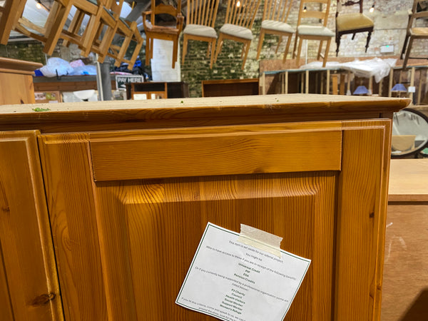 REF - Pine Double Wardrobe