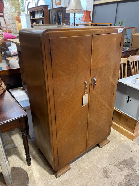 Vintage Art Deco Compact Wardrobe
