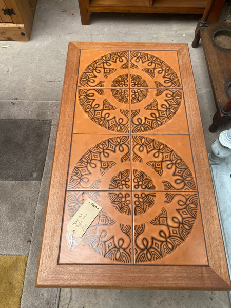 Mid-century tiled Teak table GHC