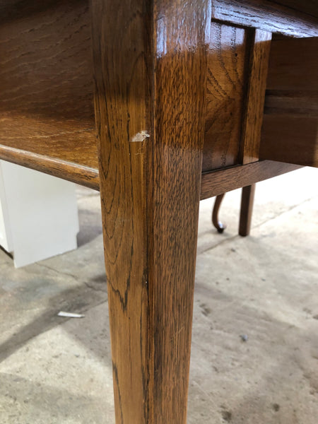 GHC - Vintage Oak 2 Drawer Teachers Desk