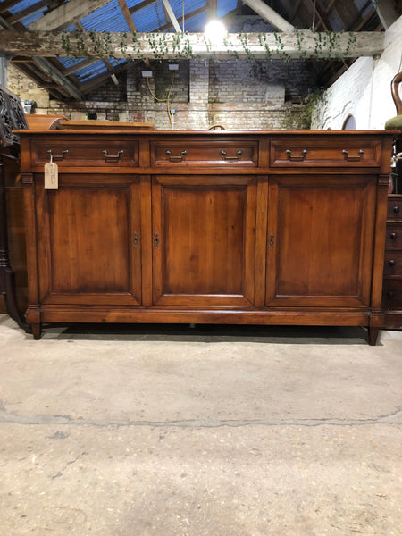 Cherrywood Three Door Sideboard