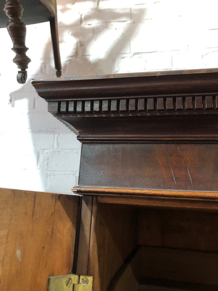 19th Century Mahogany Linen Cupboard