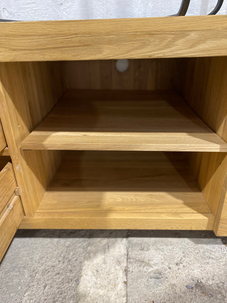 Oak Entertainment Unit