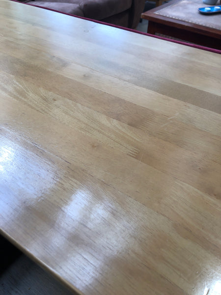 Large Golden Oak 4 Door Sideboard