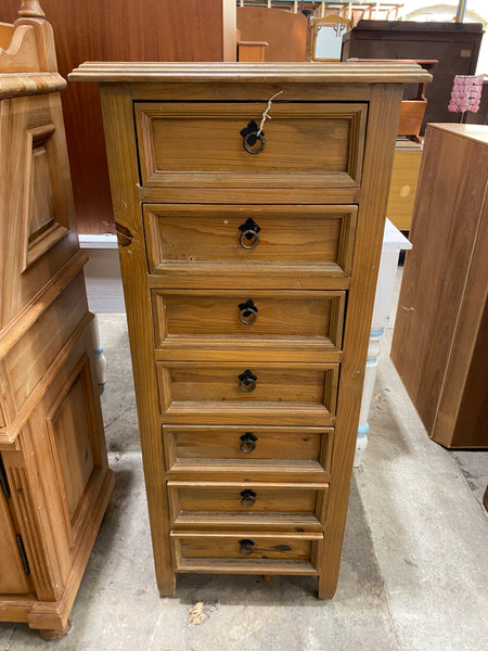 Pine Tallboy Drawers