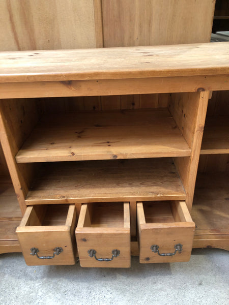 Solid Rustic Pine Sideboard