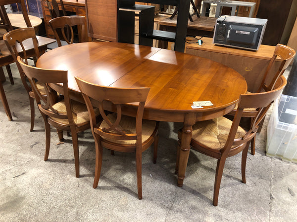 GHC - Oval Dining Table & 6 Chairs