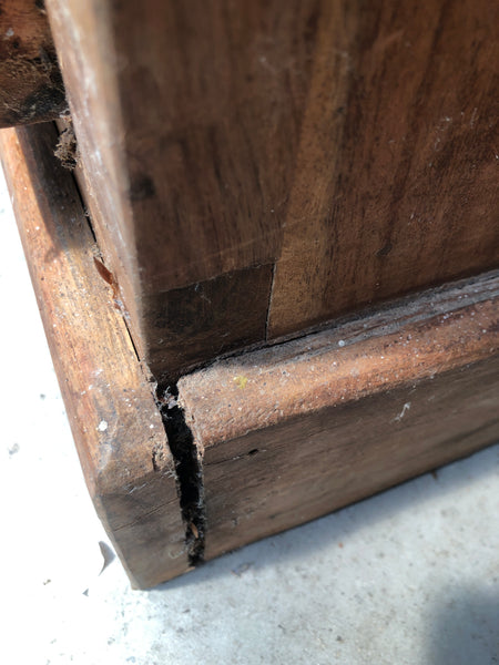 Rustic Rosewood Cupboard
