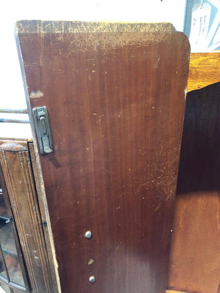 Vintage Art Deco Burr Walnut Gentleman’s Wardrobe