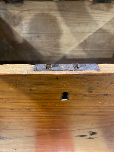 Antique Pine Trunk